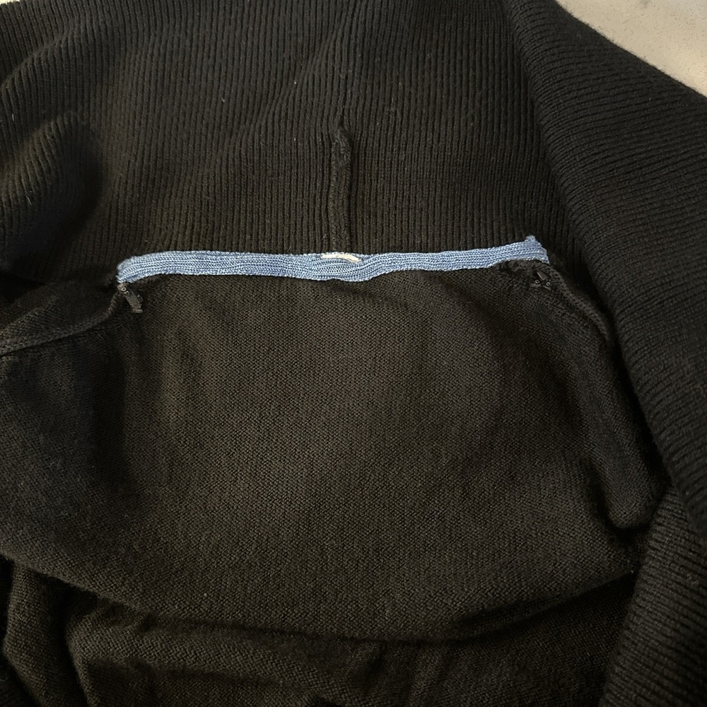 Lululemon Done Your Asana Pullover  Wrap Cardigan Sweater Womens Wool Drawstring - Picture 8 of 11